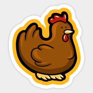 Cute Chicken Sticker